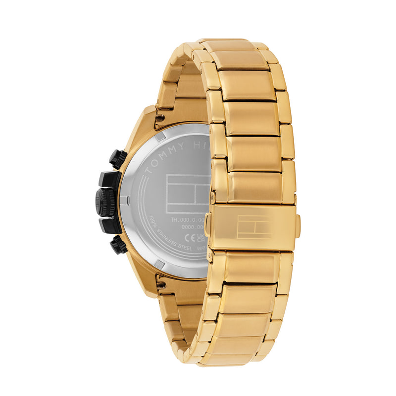 Tommy Hilfiger Jameson Gold and Black Men's Watch TH1792199-zoom-