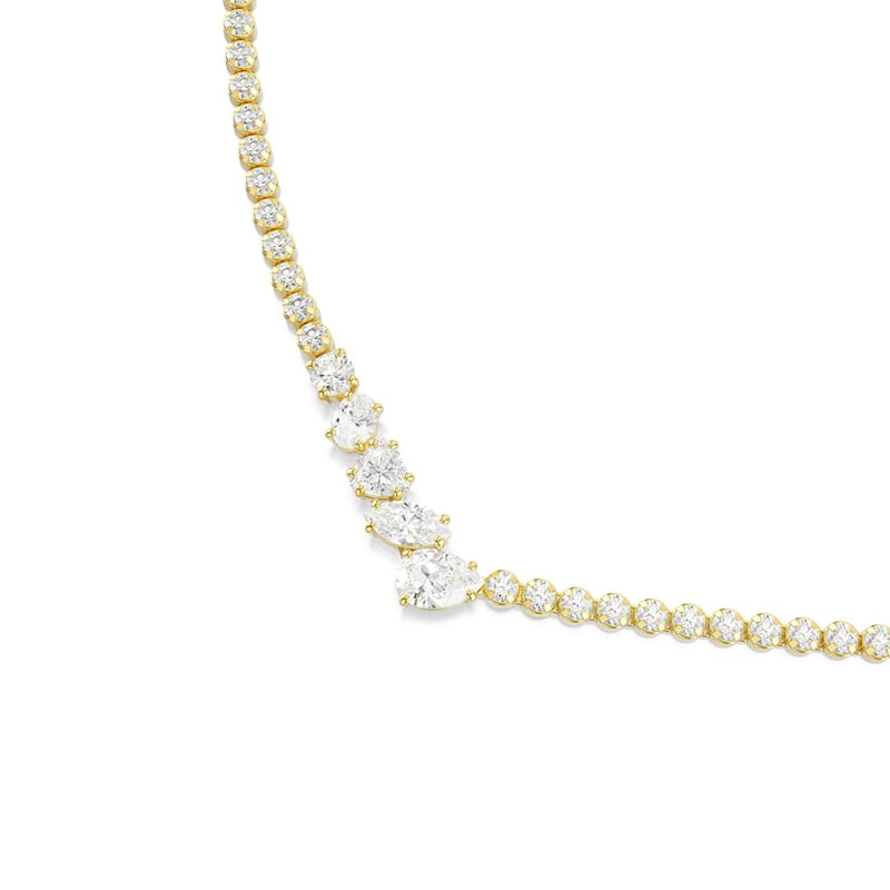 Swarovski Mesmera Attract Gouden V-vormige Ketting 5747931-zoom-
