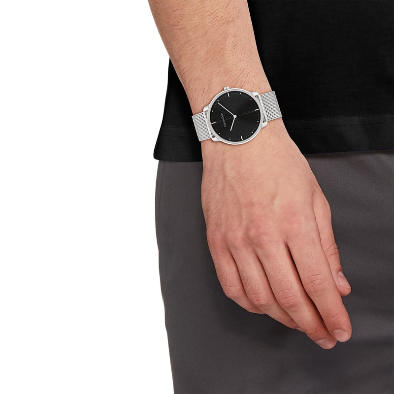Calvin Klein Expression Zwart Heren Horloge 2002-CK25200152-zoom-