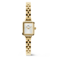 Daniel Wellington Petite & Quadro Mini Arch Silver Women's Watch DW00100850