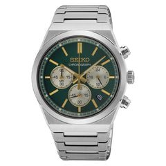 Seiko Green Chronograph Men's Watch SSB461P1