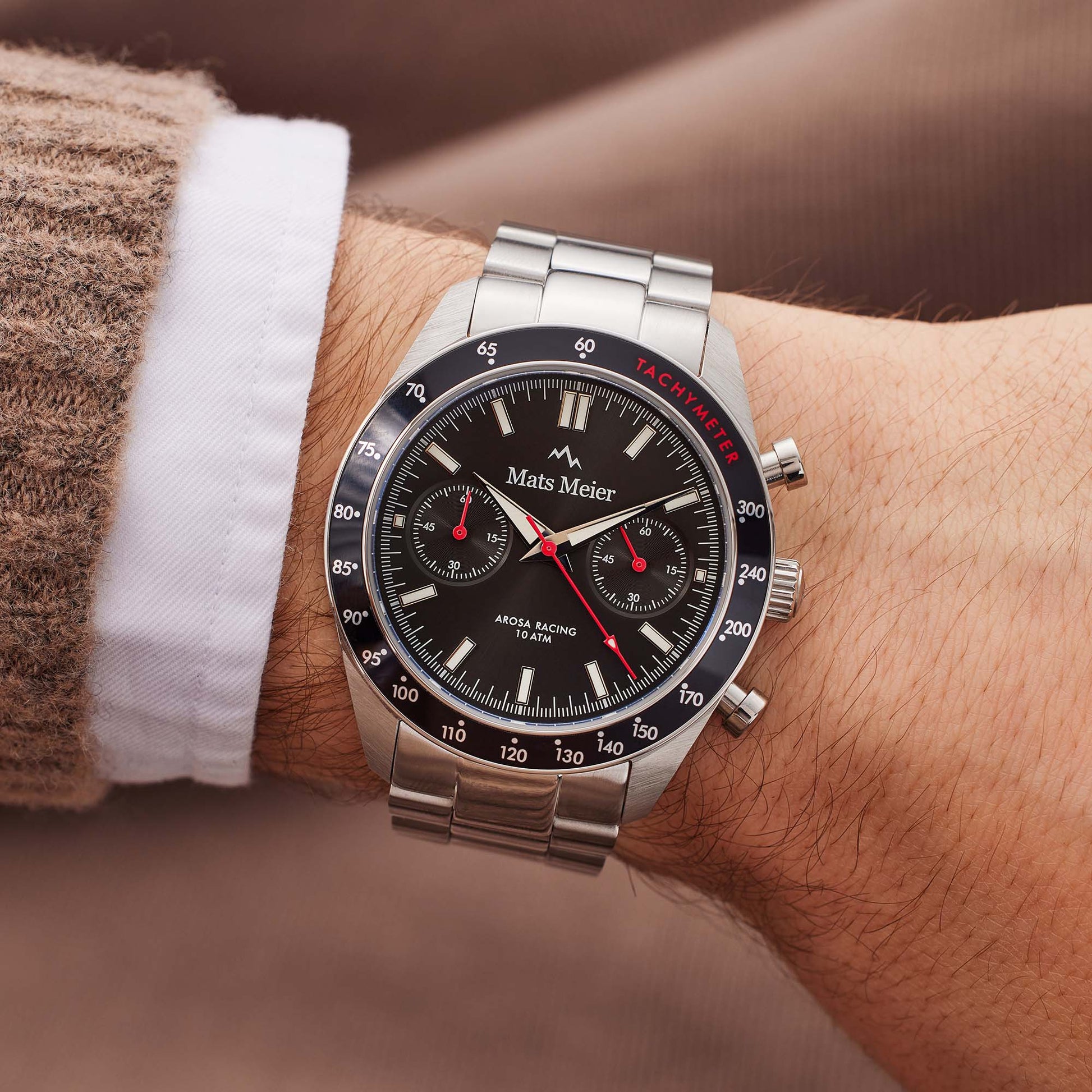 Mats Meier Arosa Racing Chronograph Men's Watch MM50010
