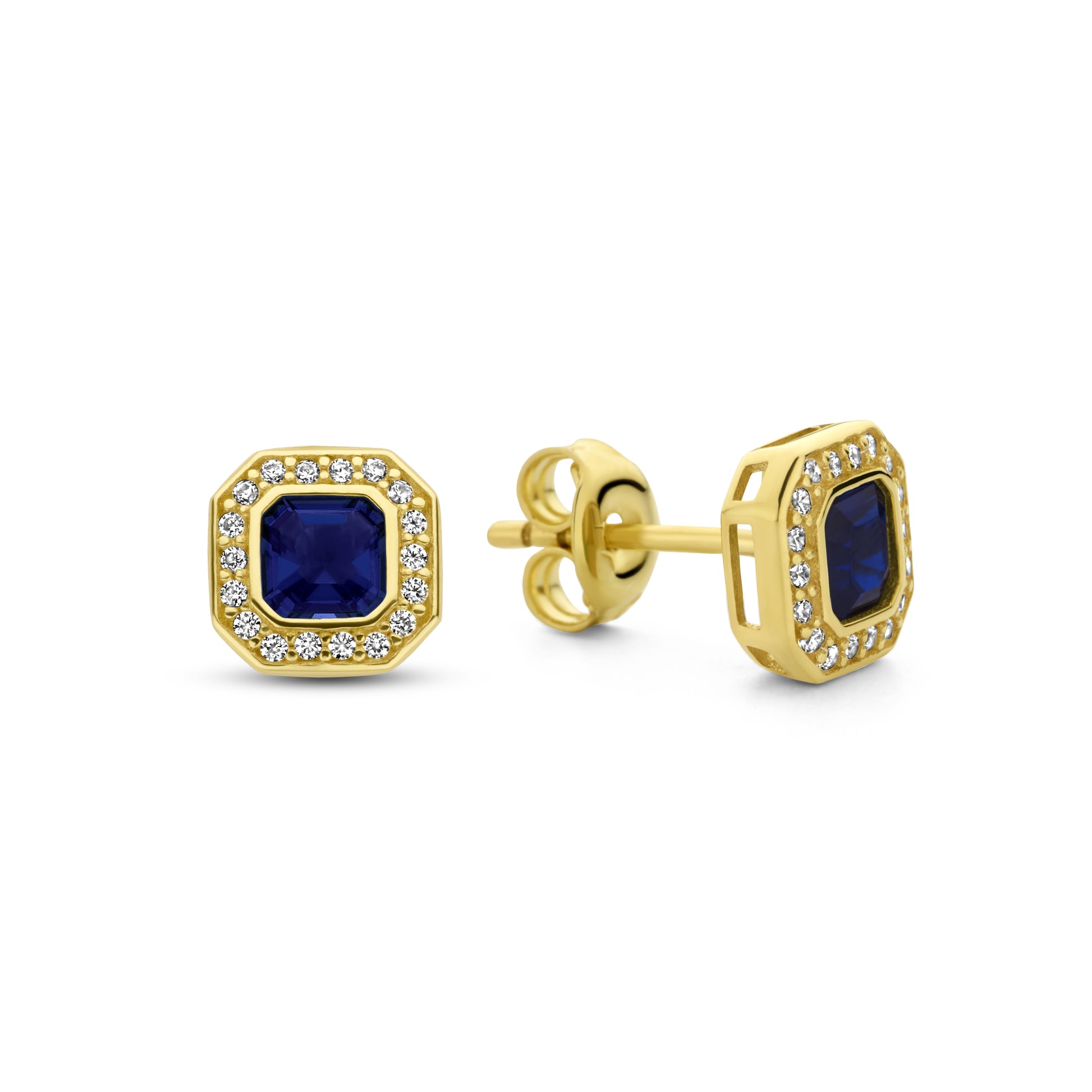 Beloro Jewels Monte Napoleone Sofia 9 carat gold Ear Studs BO360045