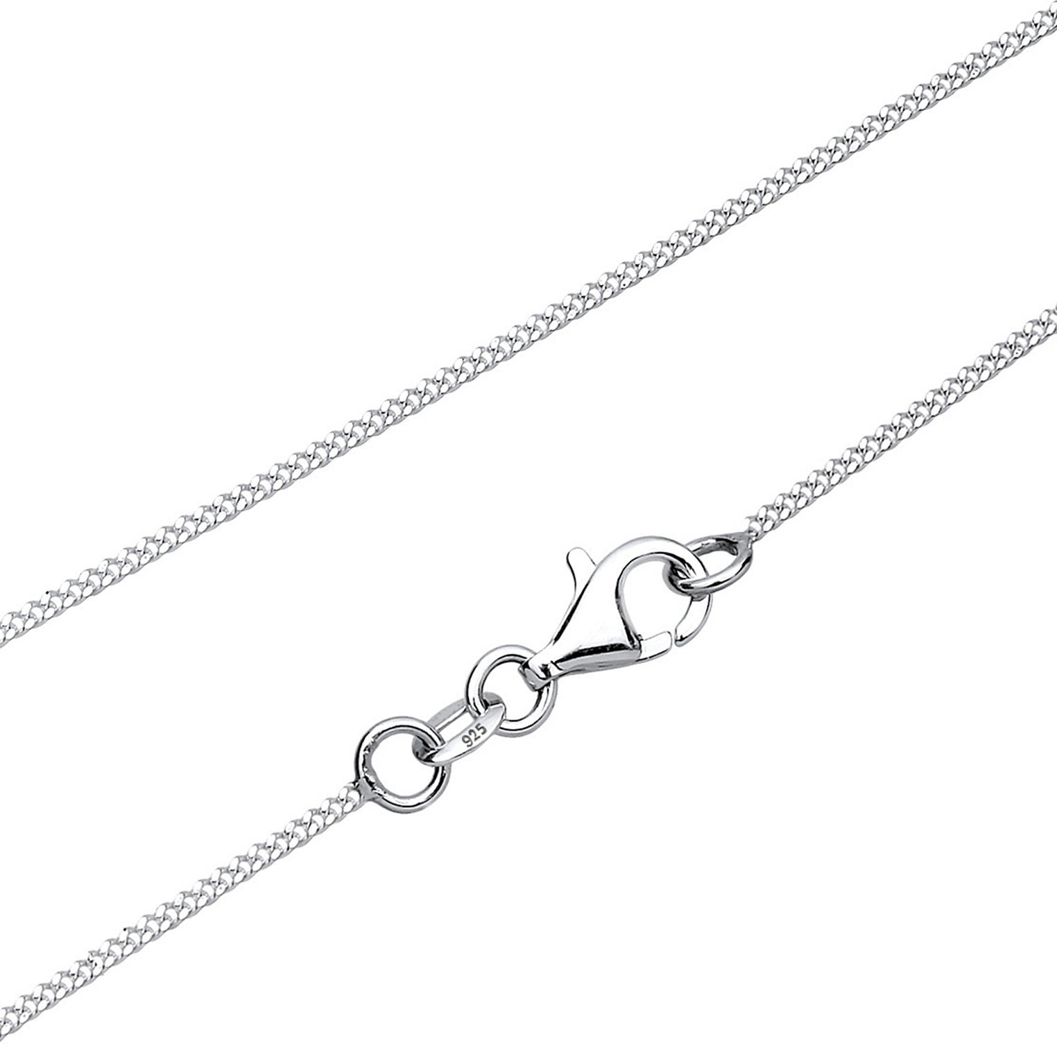 Elli 925 Sterling Silver Necklace with Crystal 2004-BF-0007780-001