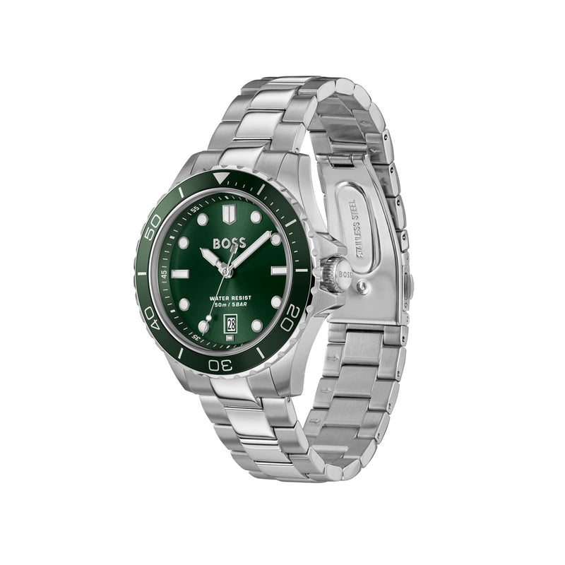 Hugo Boss Troper Sport Silver Men's Watch HB1514294-zoom-