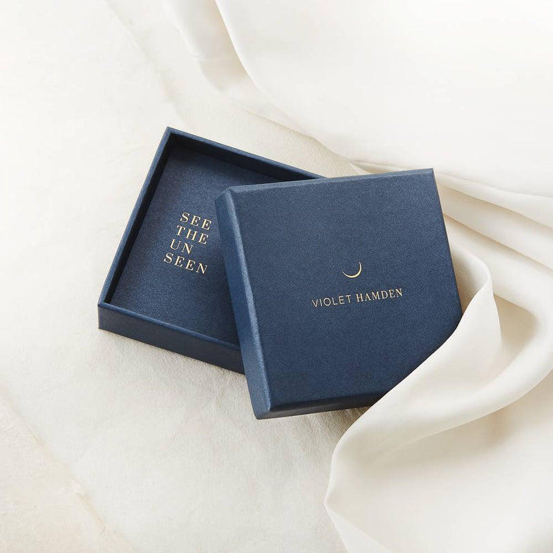 Violet Hamden Venus 925 Sterling Zilveren Ear Cuff Met Geboortesteen VH370001-JAN-zoom-