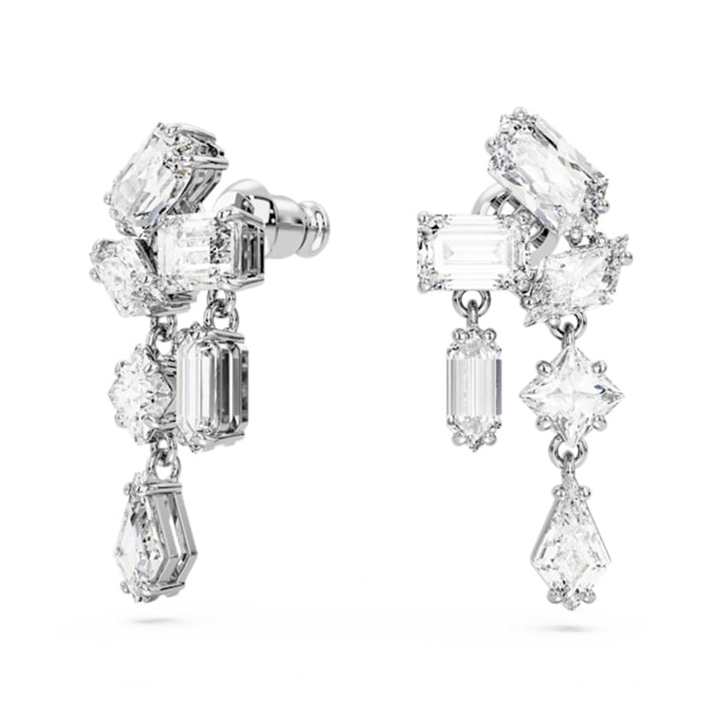 Swarovski Mesmera Silver-coloured Ear Studs 5665825-zoom-