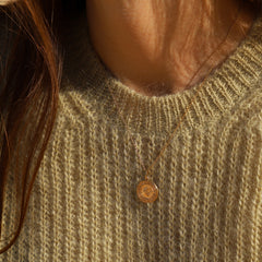 Violet Hamden Athens Agora 925 Sterling Zilveren Goudkleurige Ketting VH340001 (Lengte: 40.00-45.00 cm)