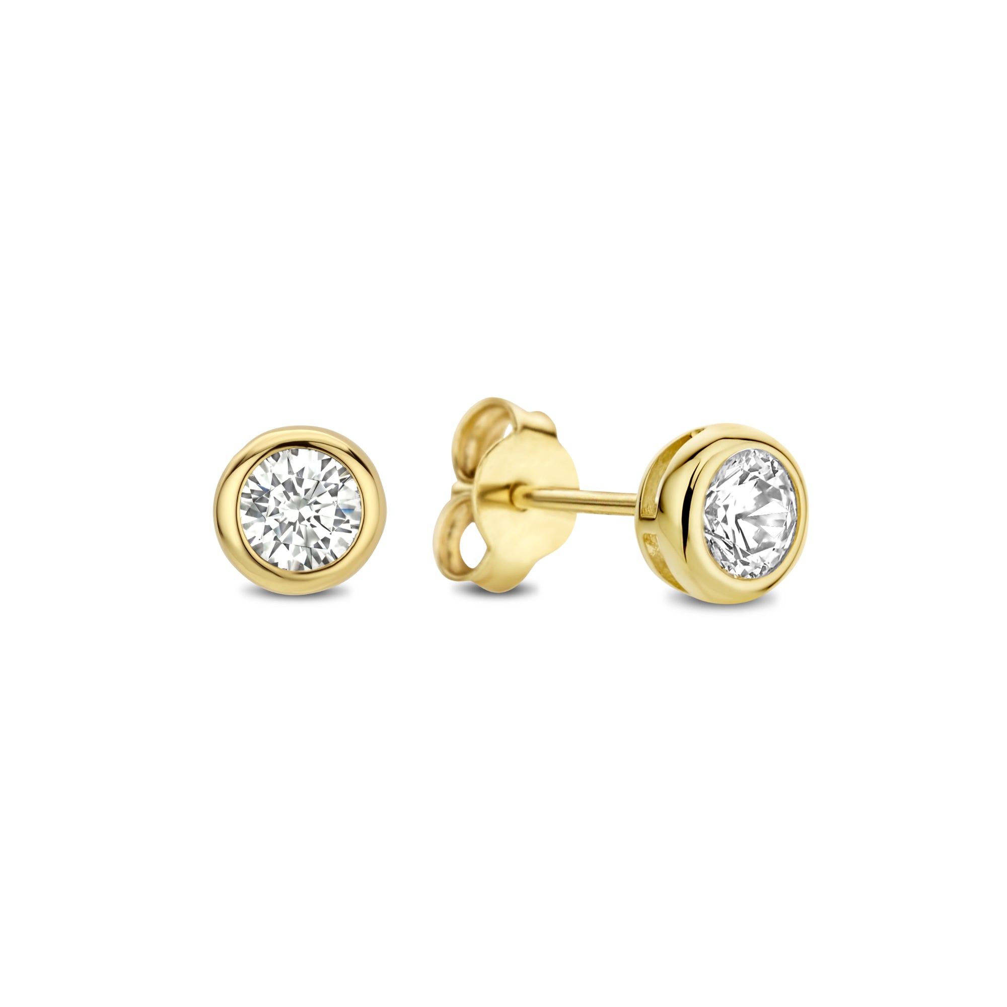 Beloro Jewels Monte Napoleone Lucilla 9 carat gold Ear Studs BO360012