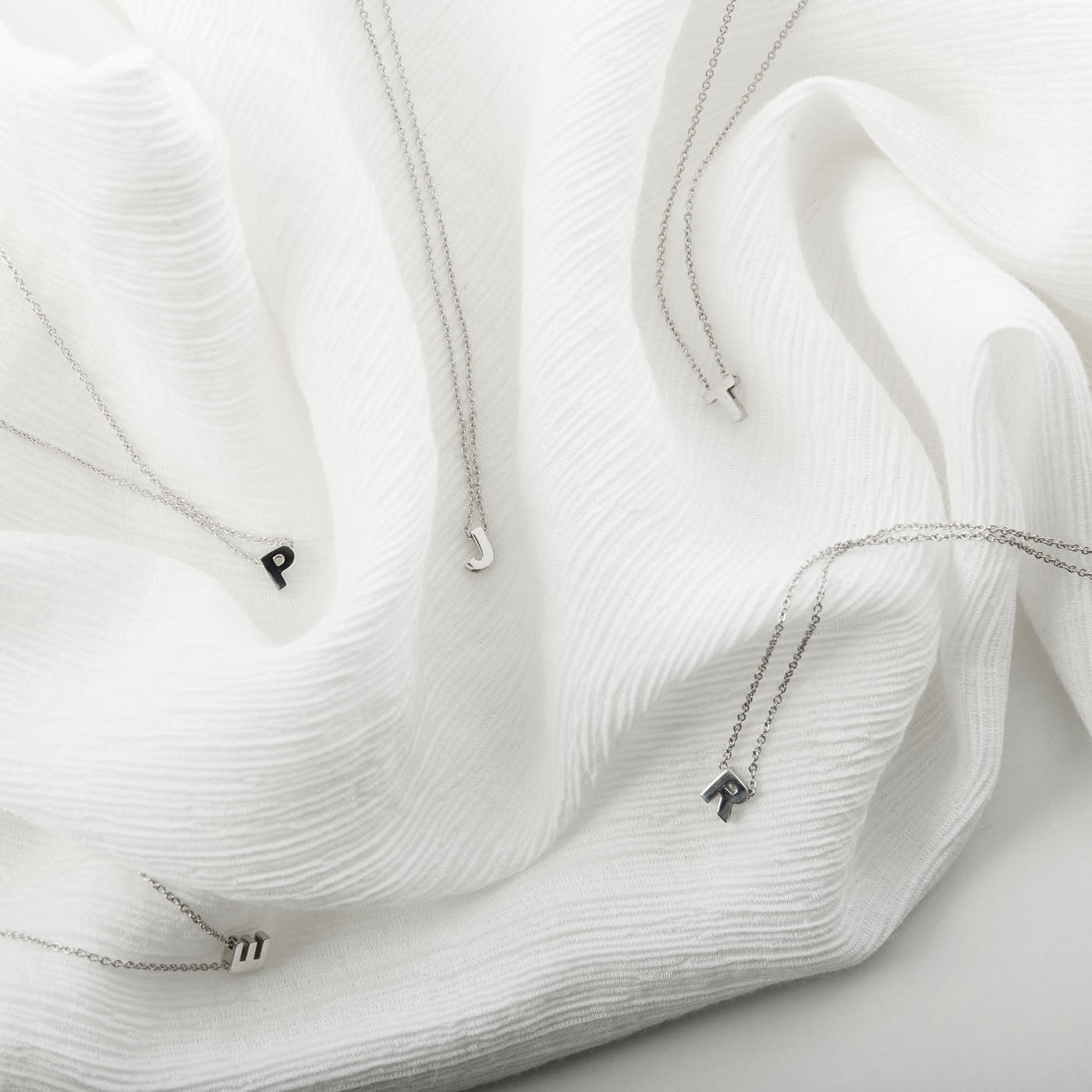 Selected Jewels Julie Chloé 925 sterling zilveren initial ketting SJ1010101-A