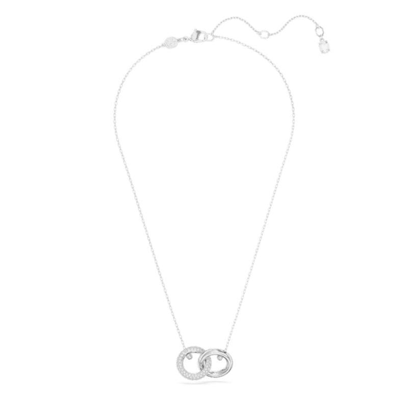 Swarovski Dextera Silver-coloured Pendant 5670251 (Length: 38.00 - 45.00 CM)-zoom-