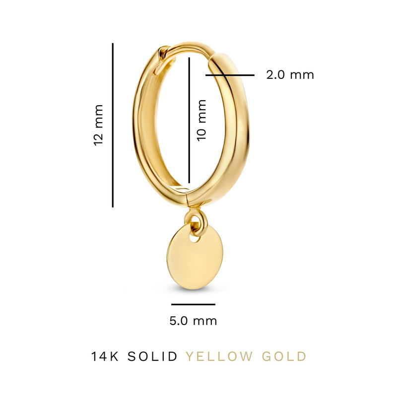 Isabel Bernard Le Marais Jeanne 14 karaat gouden oorringen IB360250-zoom-