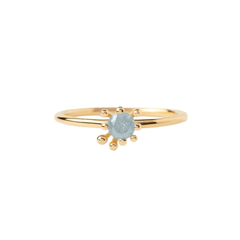 P D Paola Color 925 Sterling Silver Ring with Gold Plating AN01-C93-12-zoom-