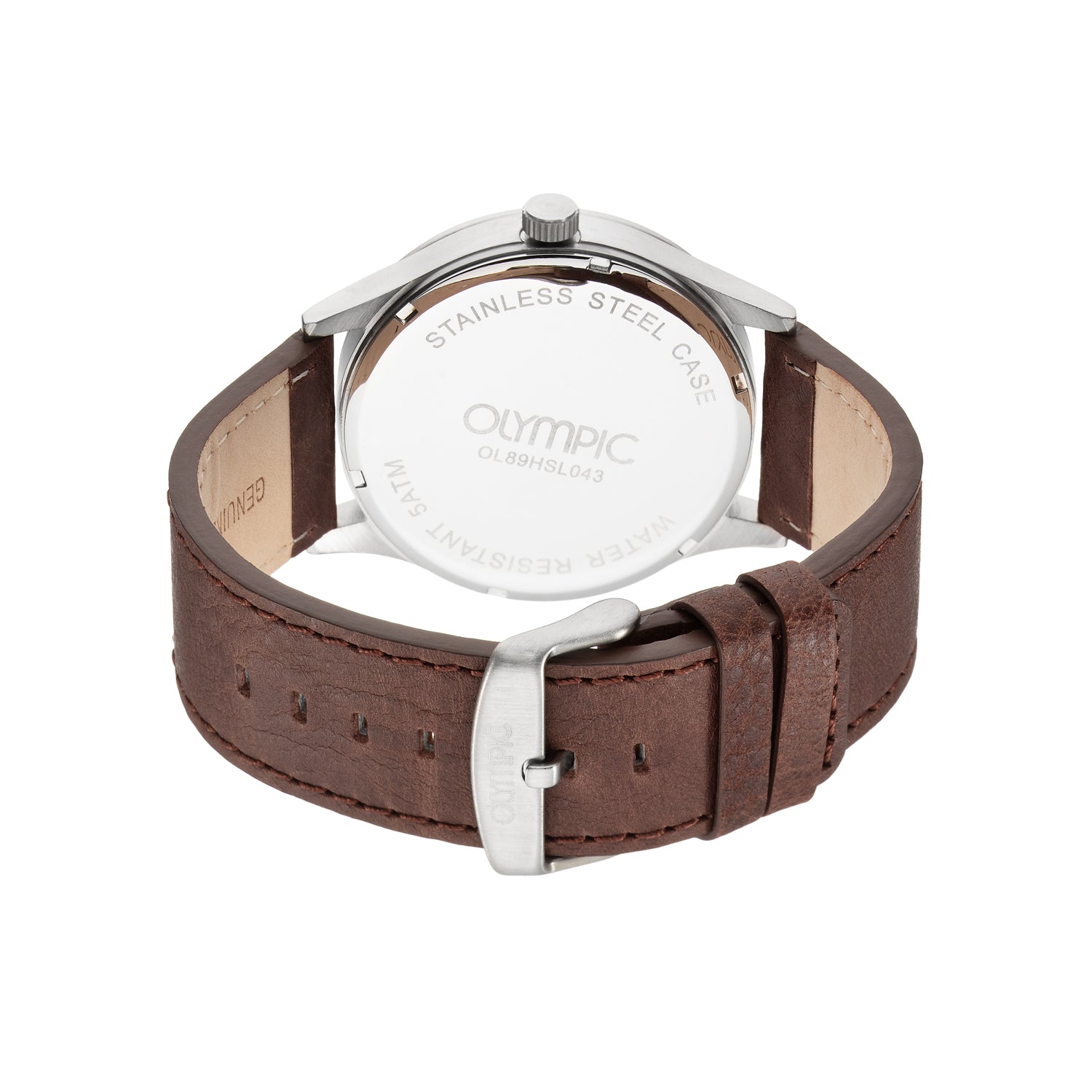 Olympic Memphis White Men's Watch 2002-OL89HSL043