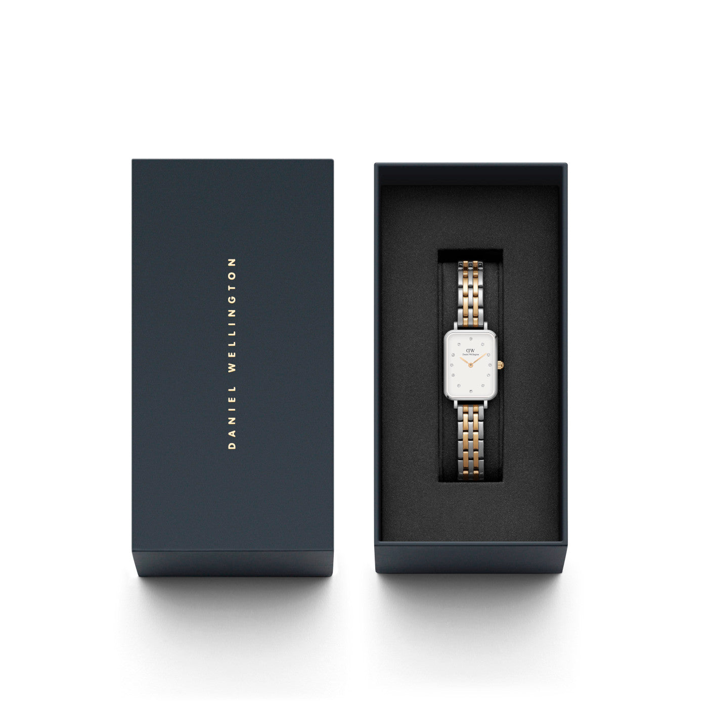 Daniel Wellington Quadro Link Gold Watch DW00100625