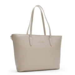 Valentino Bags Zero Beige Shopper VBS7B301BEIGE