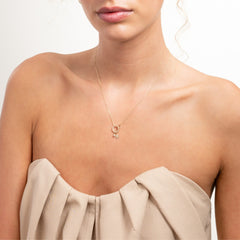 Isabel Bernard Le Marais Clover 14 karat gold charm IB350059