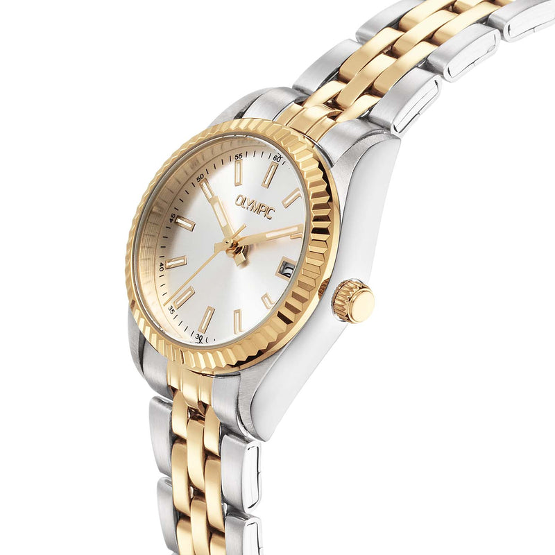 Olympic Novi Silver Watch OL75DSD001B-zoom-