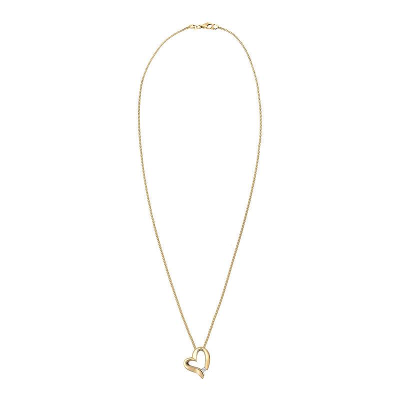 Elli 925 Sterling Silver Necklace with Diamond (0.015 ct) 2004-BF-0008004-001-zoom-