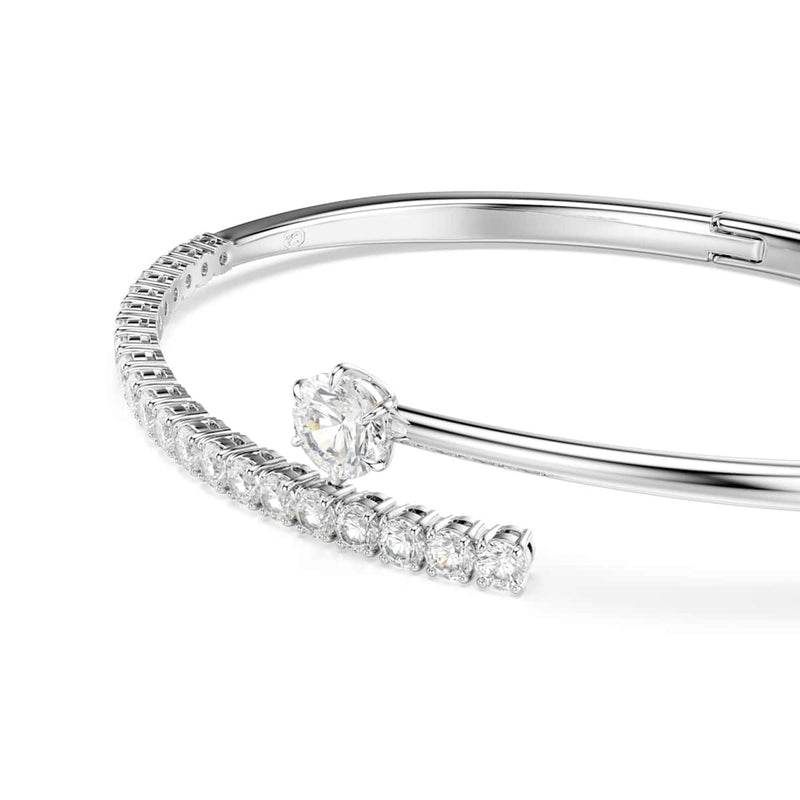 Swarovski Matrix Crash Zilveren Open Armband 5753569-zoom-