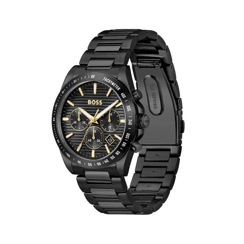 Hugo Boss Strike Chrono Black Men's Watch HB1514291-zoom-