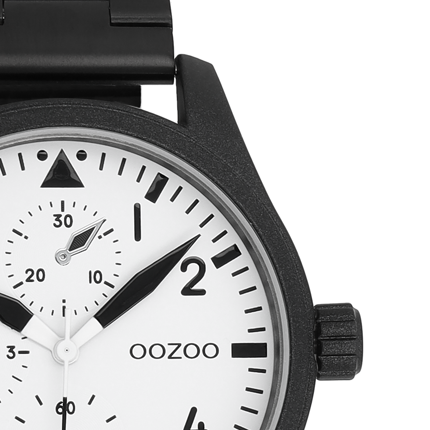 OOZOO Timepieces Black and White Men's Watch C11508
