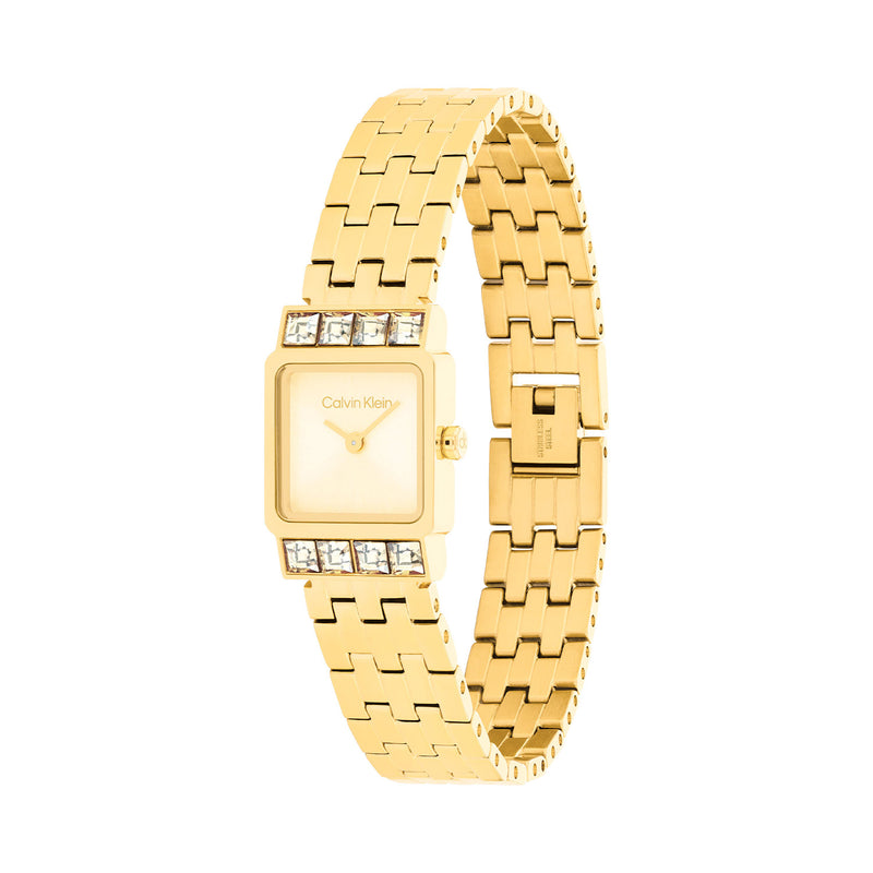 Calvin Klein Poise Goudkleurig Dames Horloge 2002-CK25100162-zoom-