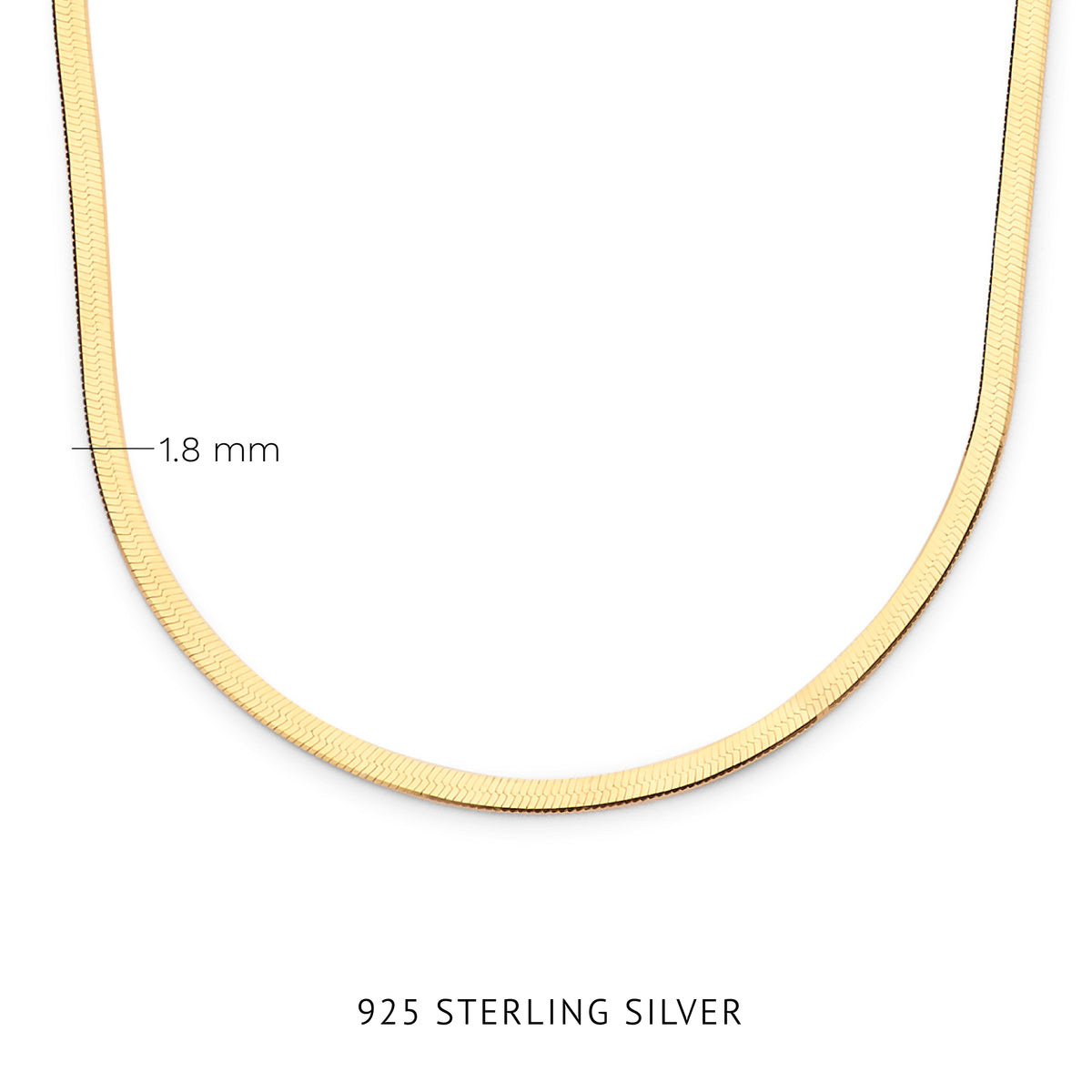Parte Di Me Bibbiena Poppi Alessia 925 Sterling Silver Gold Plated Necklace PDM34088