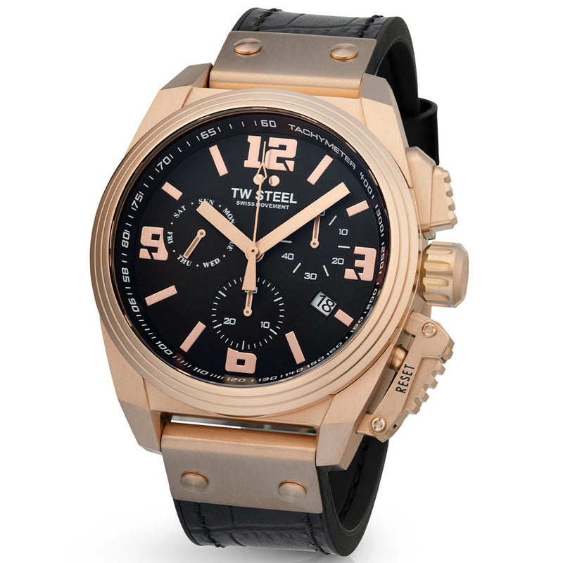 TW Steel Swiss Canteen Zwart Heren Horloge 2002-TW1115-zoom-