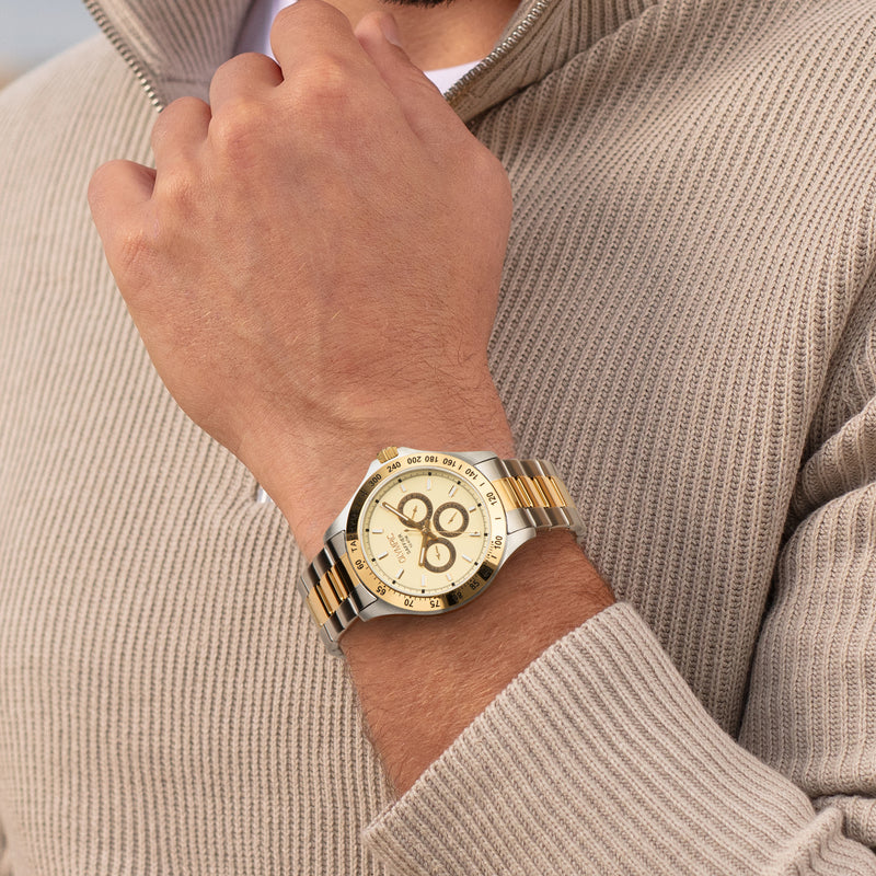 Olympic Jeffrey Créme Heren Horloge 2002-OL89HSS052B-zoom-