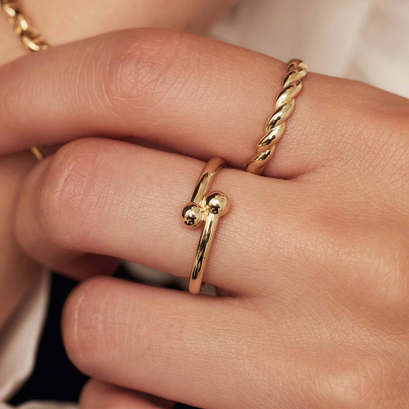 Isabel Bernard Monceau Mirell 14 Karaat Gouden Ring IB330101-48-zoom-