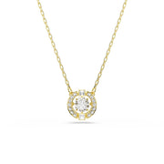 Swarovski Una Sparkling Dc Gouden Ketting 5758061