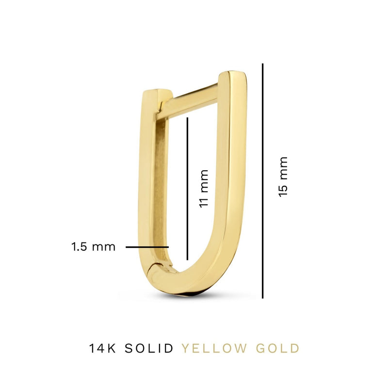 Isabel Bernard Rivoli Aimée 14 Karaat Gouden Oorhangers IB360239-zoom-