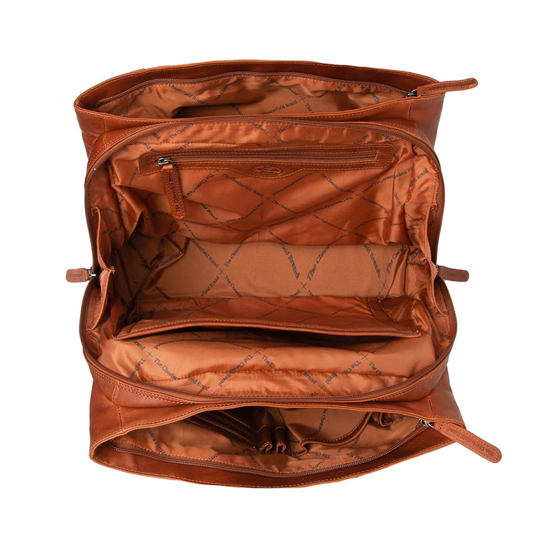 The Chesterfield Brand Passau Cognac Leather Handbag C48.129831-zoom-