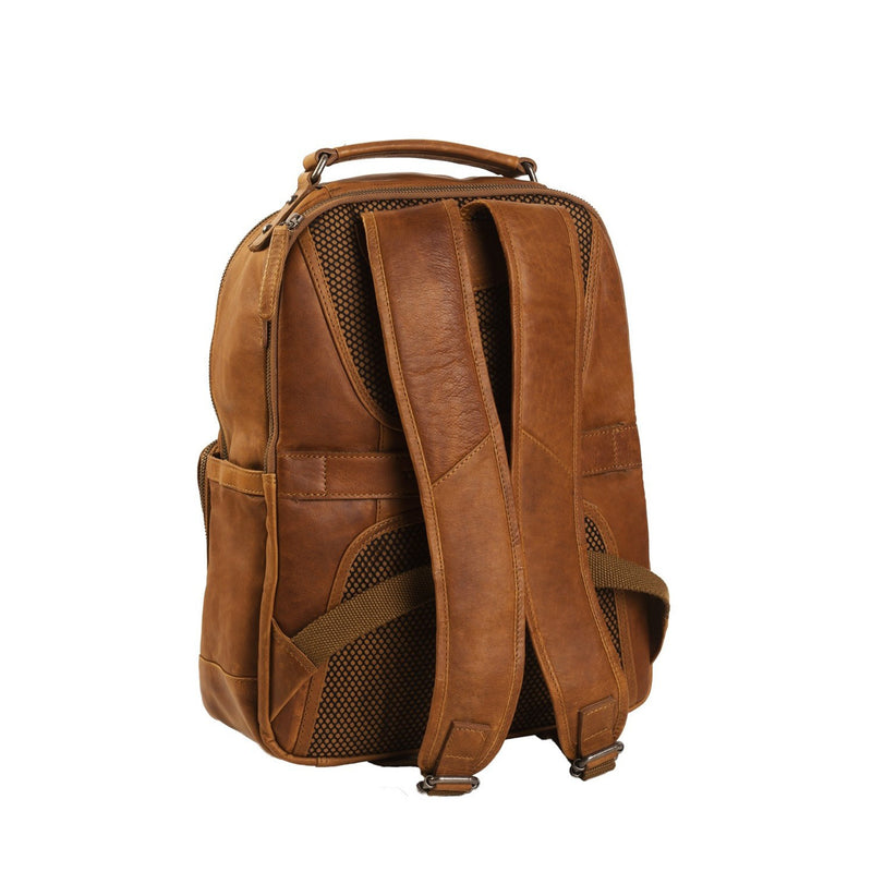 The Chesterfield Brand Austin Cognac Leather Backpack C58.018431-zoom-