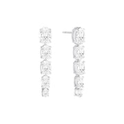 Sif Jakobs Ellisse 925 Sterling Silver Drop earrings SJ-E2323-CZ