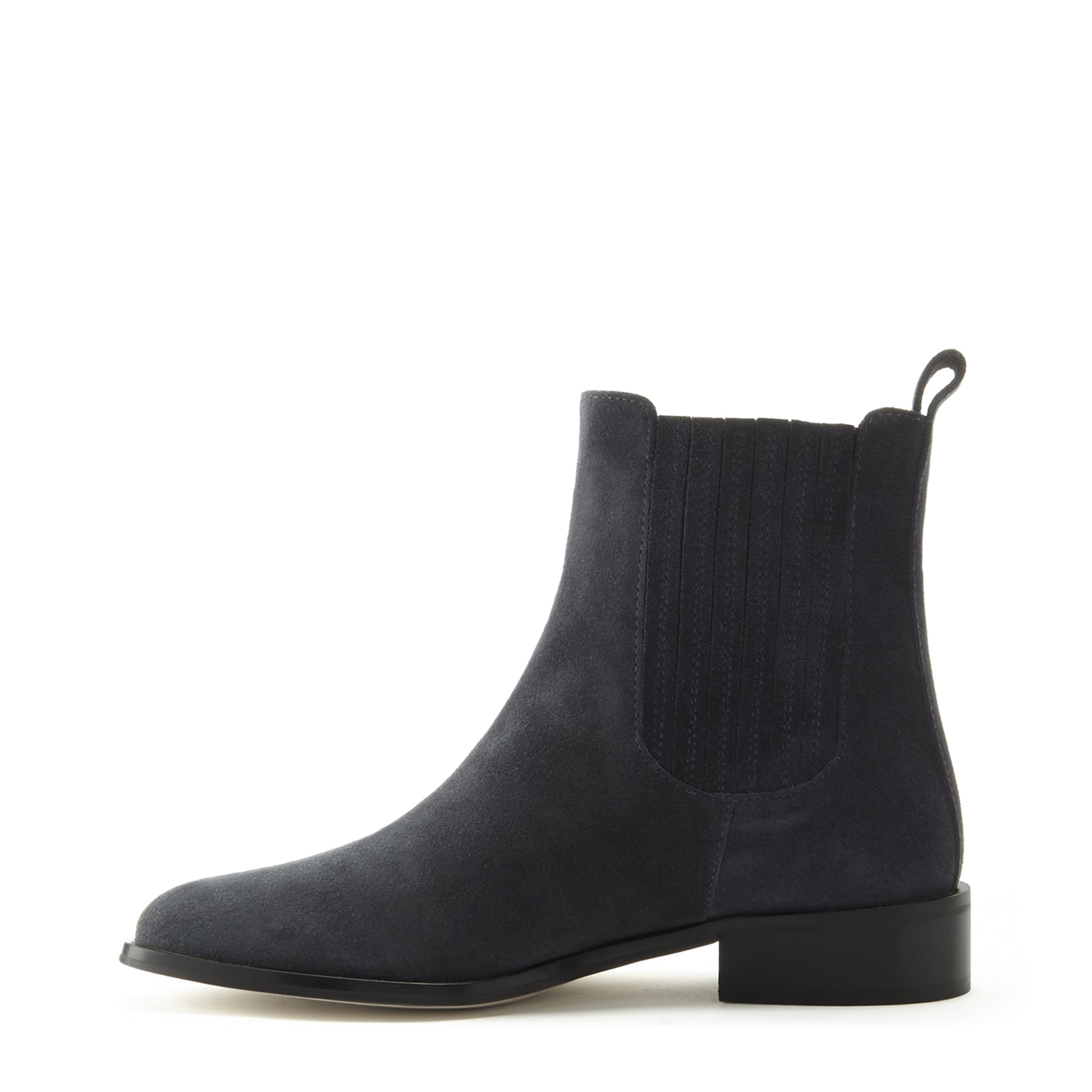 Isabel Bernard Vendôme Chey Blue Suede Chelsea Boots IB53000-10-36