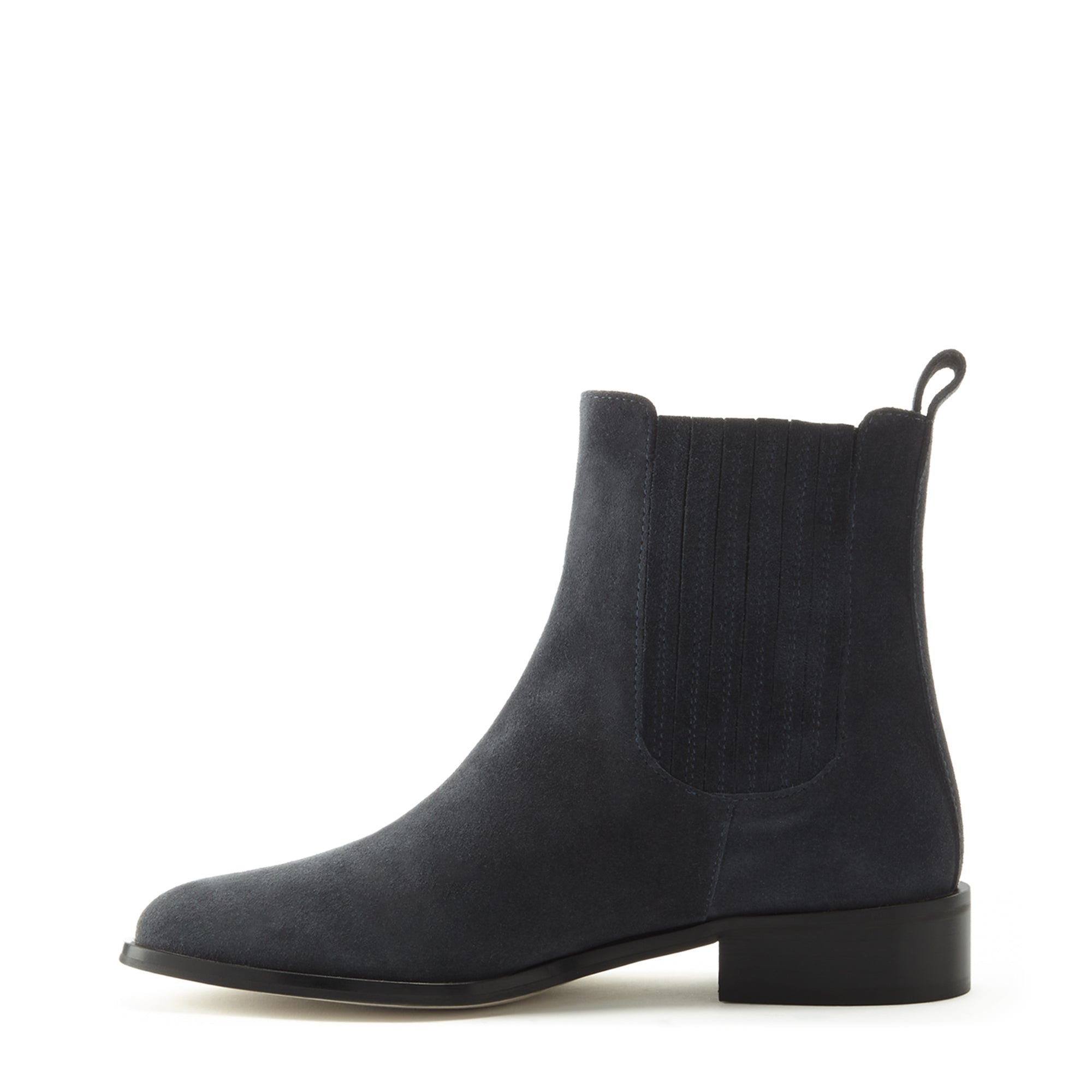 Isabel Bernard Vendôme Chey Blue Suede Chelsea Boots IB53000-10-36