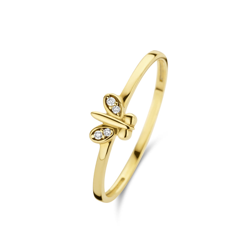 Beloro Jewels Della Spiga Farfalla 9 karaat ring BO330006-50-zoom-