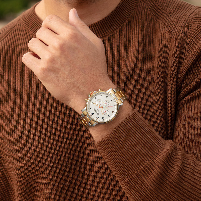 Olympic Jack Zilverkleurig Heren Horloge 2002-OL89HSS057B-zoom-