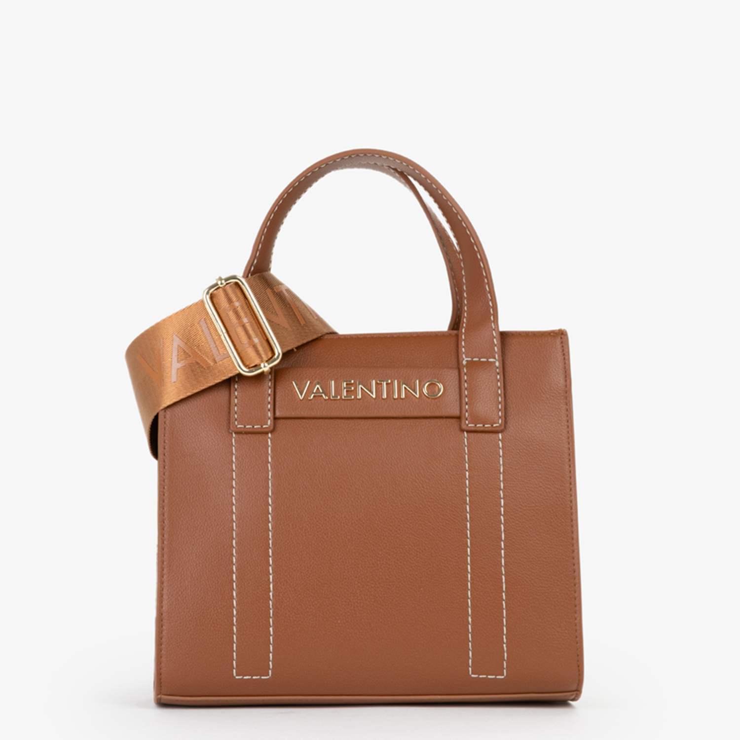 Valentino Bags Aury Re Brown Handbag VBS9OB05CUOIO