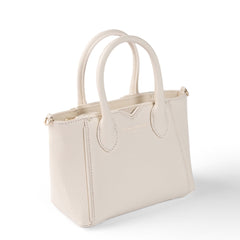 Isabel Bernard Honoré Cloe Mini Cream Calfskin Leather Handbag IB21124-070