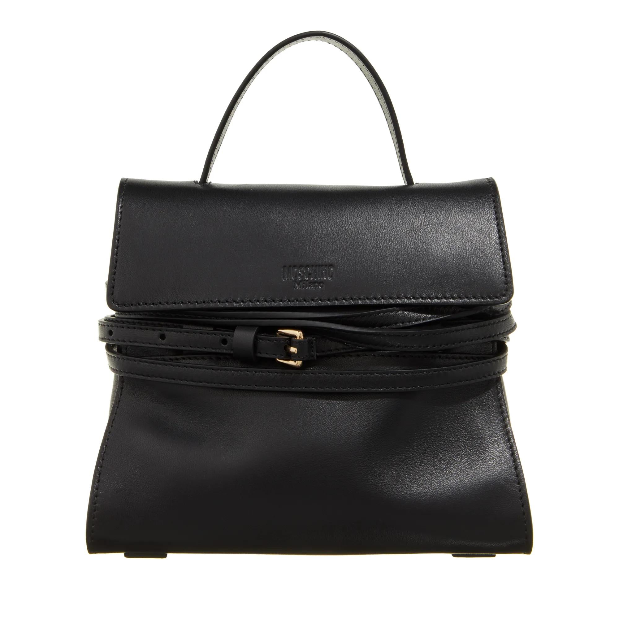 Moschino Black Crossbody Bag 2001-A0346412