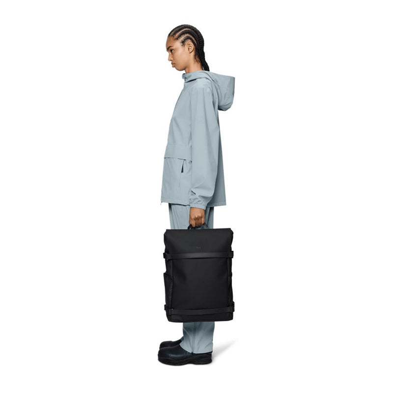 Rains OTG Black Backpack R15690-01-zoom-