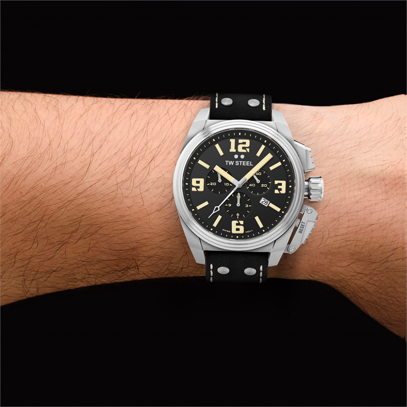 TW Steel Canteen Zwart Heren Horloge 2002-TW1011-zoom-