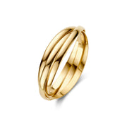 Isabel Bernard Rivoli Méline 14 Karaat Gouden Trinity Ring IB330078-60