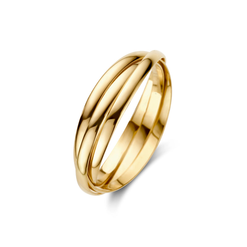 Isabel Bernard Rivoli Méline 14 Karaat Gouden Trinity Ring IB330078-60-zoom-