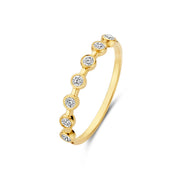 Isabel Bernard De la Paix Flavie 14 Karat Gold Ring With Diamond 0.18 Carat IBD330033-54