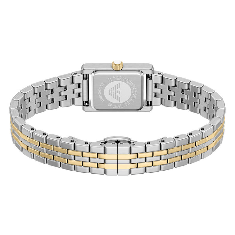 Emporio Armani Square White Dial Watch AR11763-zoom-