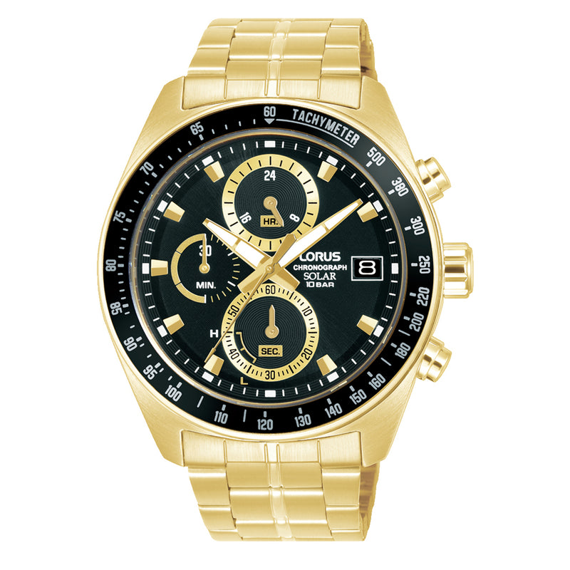 Lorus Chronograph Stainless Steel Men's Watch RZ622AX9-zoom-